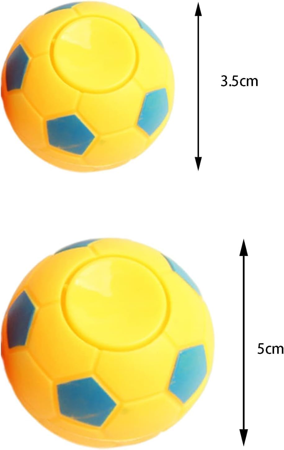 6Pc Random Color Soccer Ball Fidget Spinners -Hand Fidget Spinner Soccer Balls, Stress Relief