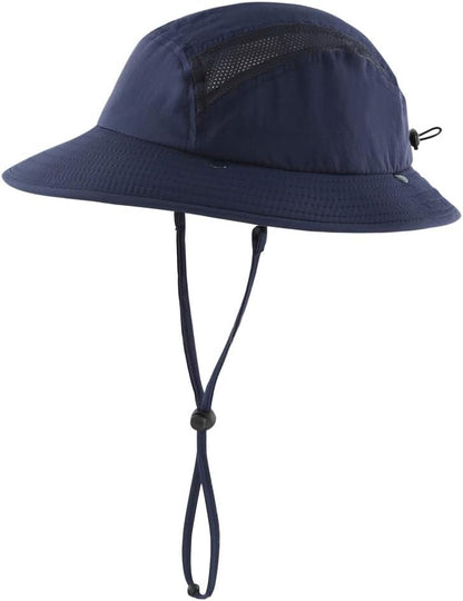 Home Prefer UPF 50+ Boys Sun Hat with Neck Flap Wide Brim Summer Beach Bucket Hat for Boys Girls