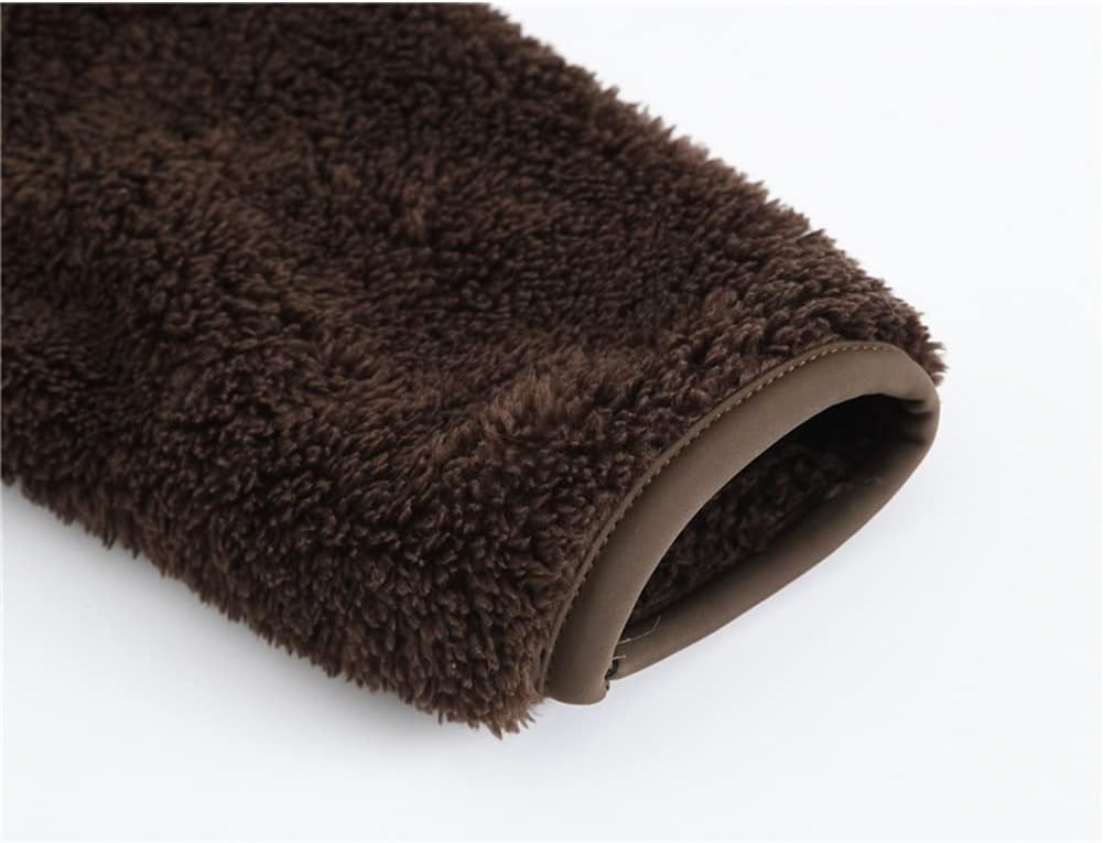 AIWUHE Toddler Boys Girls Hooded Jacket Fleece Hoodie Winter Warm Solid Color Teddy Coat Zip-up