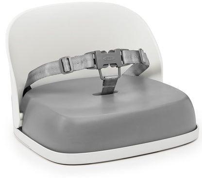 Portable Travel Booster Seat, Straps Securely To Dining Chair, Compact Fold, Wipeable Seat, Ideal