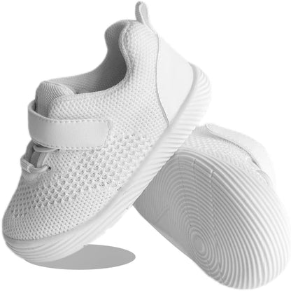 Newsonet Baby Shoes Boys Girls First Walking Breathable Non Slip Walker Sneakers Soft Sole 6 9 12