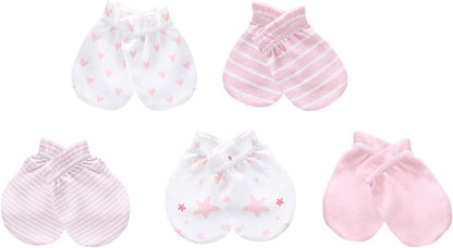 Newborn Layette Gift Set 27-Piece Baby Girl Clothes Bodysuits, Pants Essentials and Accessories