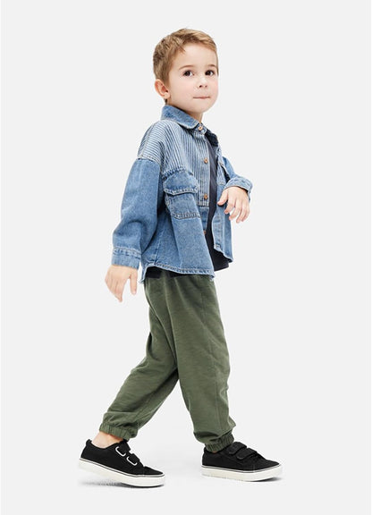 Toddler Boy 3 Pack Long Bloomers Baby Soft Cotton Basic Sweatpants Kids Summer Fall Solid Casual