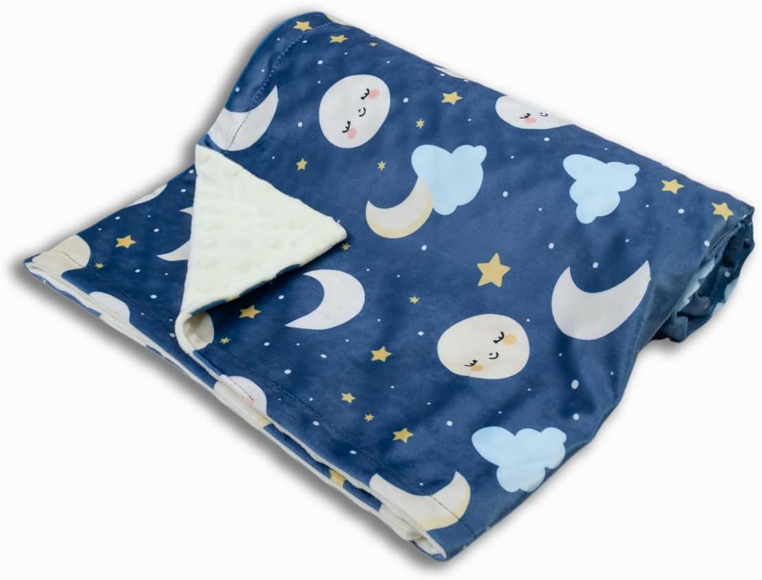 Baby Blankets for Unisex Boys Girls, Super Soft Nursery Minky Blankets, 30 x 40 inch Outer Space