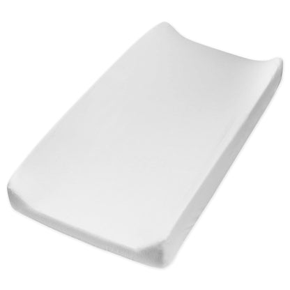 HonestBaby unisex baby Organic Cotton Changing Pad Cover and Toddler Sleepers, Bright White, One