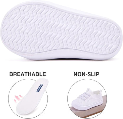 BMCiTYBM Baby Shoes Boy Girl Infant Sneakers Non-Slip First Walkers 6 9 12 18 24 Months