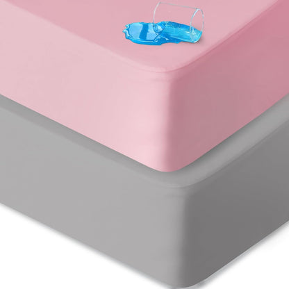 Waterproof Bassinet Sheets Fit for Miclassic, Baby Delight, TCBunny, Milliard, Dream On Me