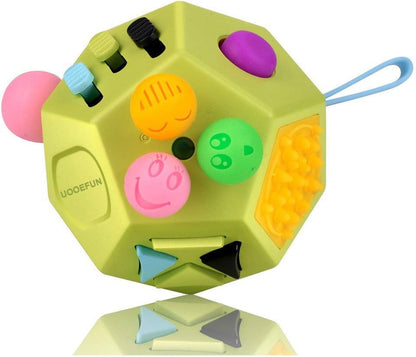 Sensory Fidget Toy,Dodecagon 12 Sided Fidget Toys Dice Relief Stress,Anxiety,Calming and Focus for