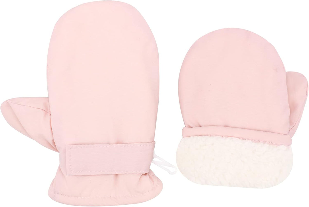 Toddler Gloves Kids Mittens Winter Warm Lined Fleece Gloves Waterproof Snow Baby Mitten for Boys