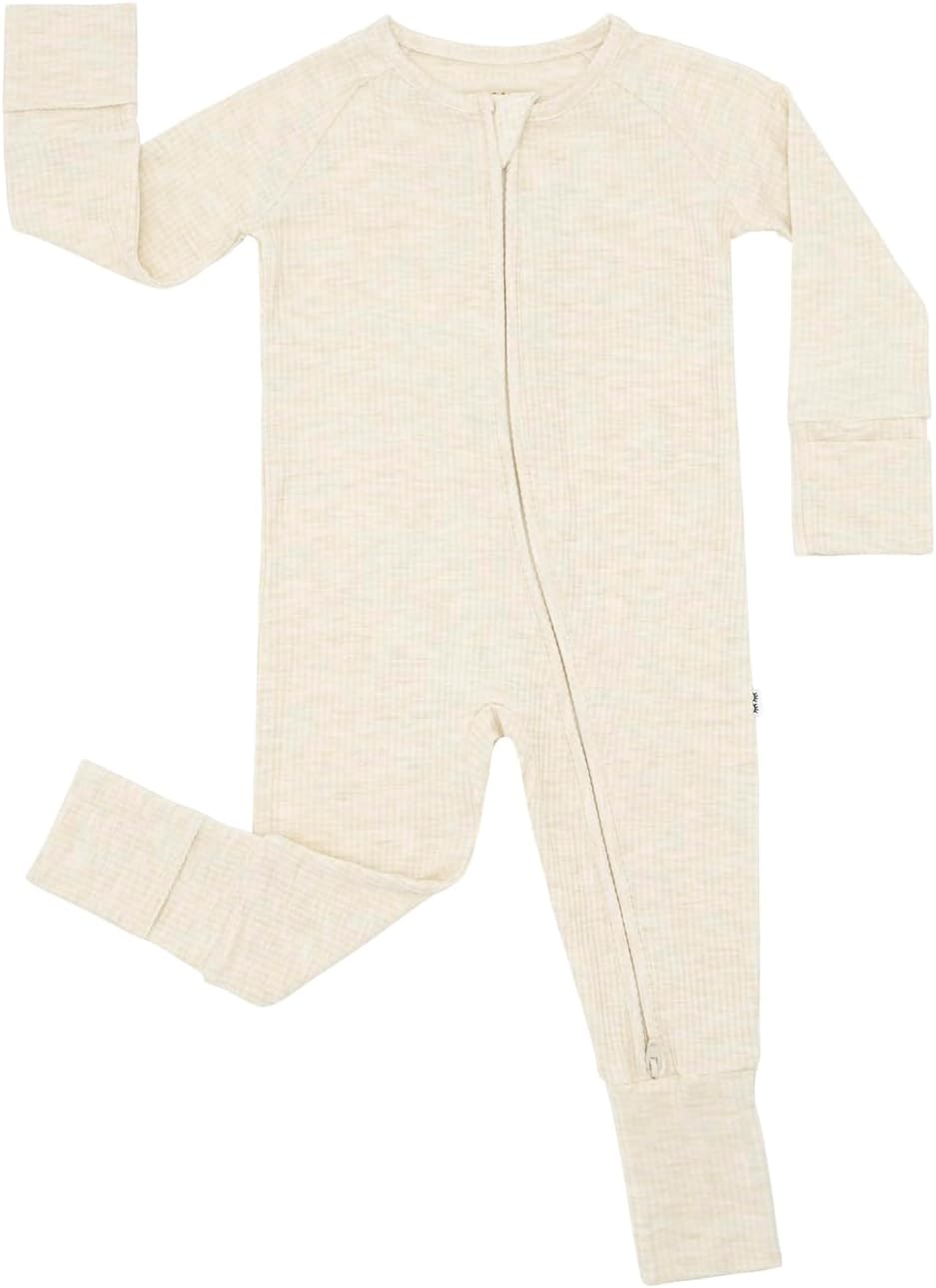 Little Sleepies Pajamas for Baby Boys & Girls, Viscose from Bamboo Baby Pajamas, Preemie & Newborn