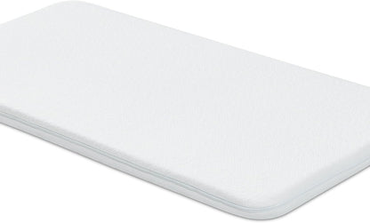 NeoBorn Baby Bassinet Mattress Pad, 47" x 23.6" Dual Sided Comfort Gel Memory Foam Mattress with