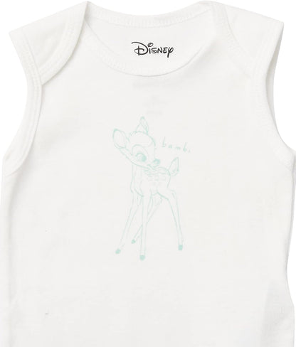 Amazon Essentials Disney | Star Wars | Princess Baby Girls' Sleeveless Bodysuits, Pack of 6