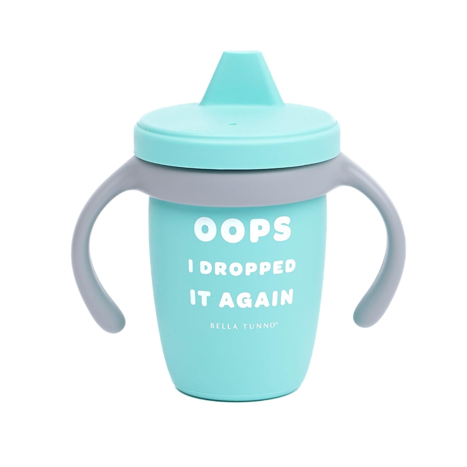 Bella Tunno Sippy Cup, Silicone Training Cup with Transition Handles for Infants, Toddlers & Kids