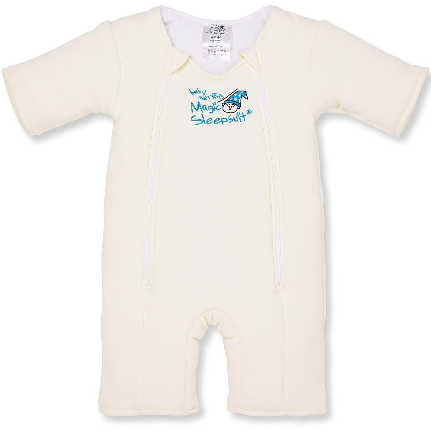 Magic Sleepsuit Baby Merlin's Cotton Baby Swaddle Transition Product - Soft and Cozy Design, Double