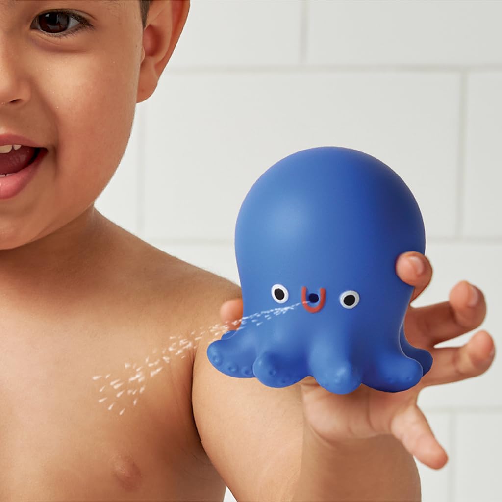 Itzy Ritzy Bathtime Gift Set, 12-Piece Baby Bath Toys, 6+ Months (Nautical)