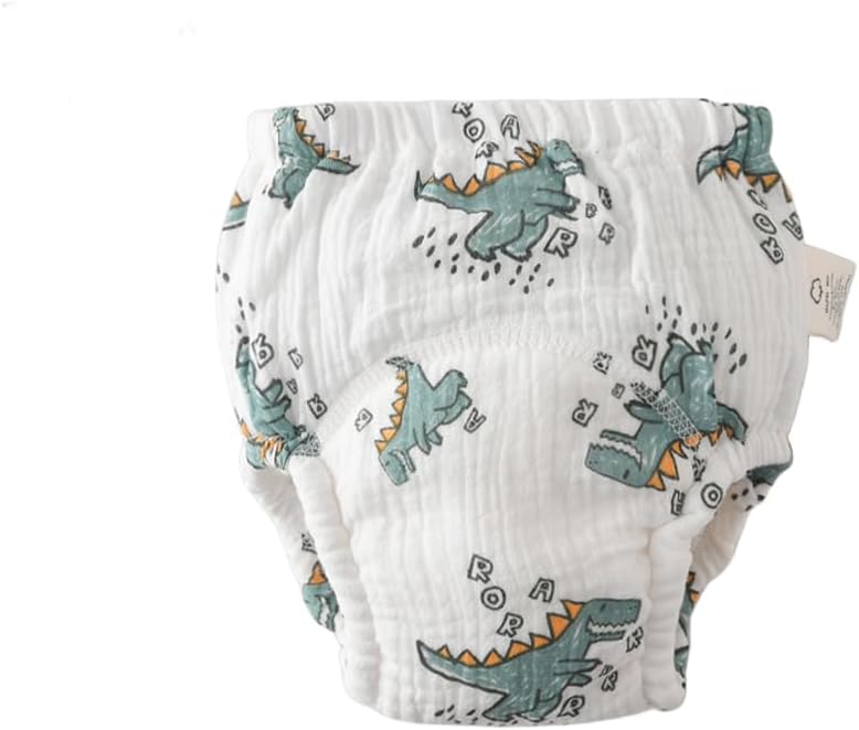 Baby Training Underpants,Soft Cotton Absorbent Potty Training Underwear For Baby Boys And Girls 6