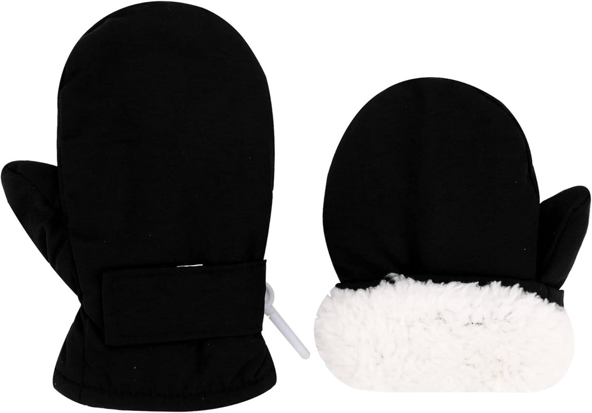 Toddler Gloves Kids Mittens Winter Warm Lined Fleece Gloves Waterproof Snow Baby Mitten for Boys