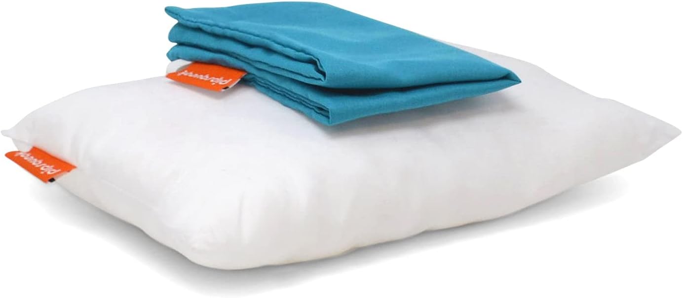 Pipsqueak Pillow - Small, Mini, Tiny - 11 x 7 in - Perfect for Travel, Cars, Airplanes, Camping