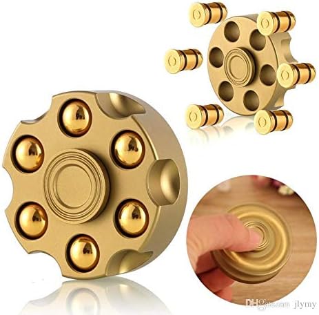 Alloy Metal Fidget Spinners for Kids Adults- Cool Sensory Handheld Finger Hand Cube Spiner for Anti