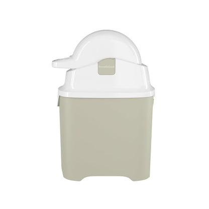 Foundations Mini Diaper Pail with Airtight Lid - Durable & Odorless Diaper Disposal, Large