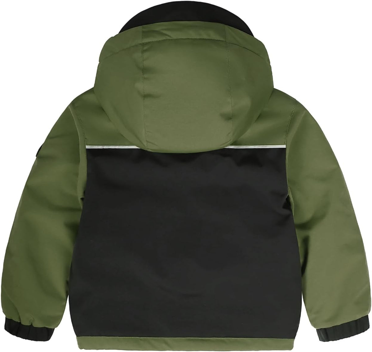 GEMYSE Toddler Boys Winter Coat Waterproof Ski Snow Jacket with Hood Thicken Warm Baby Jacket