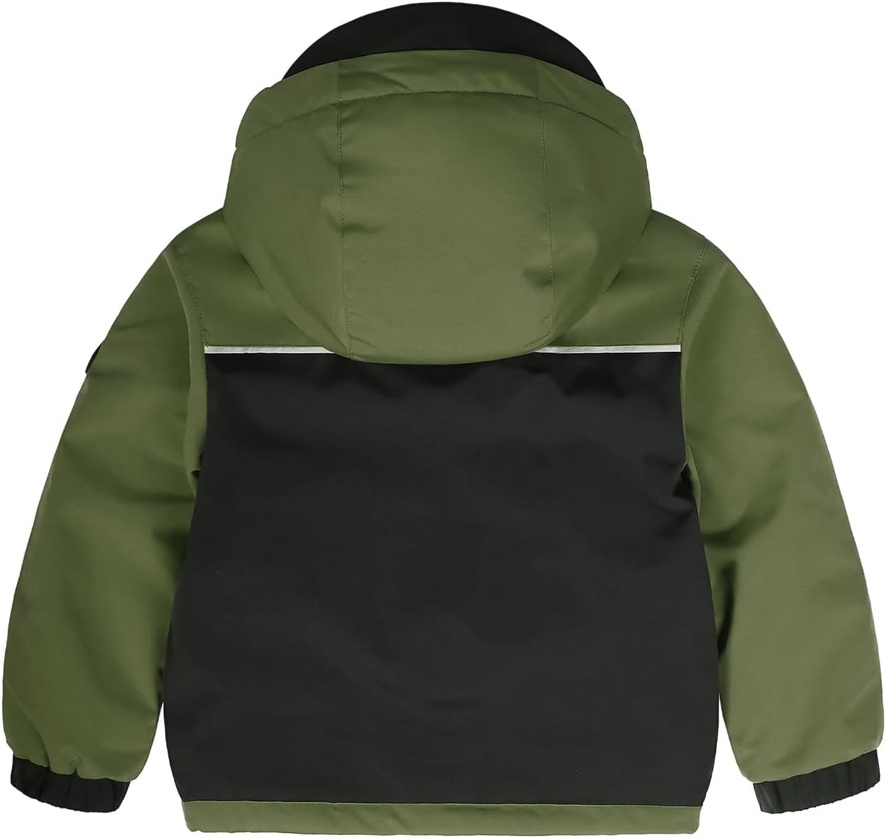 GEMYSE Toddler Boys Winter Coat Waterproof Ski Snow Jacket with Hood Thicken Warm Baby Jacket