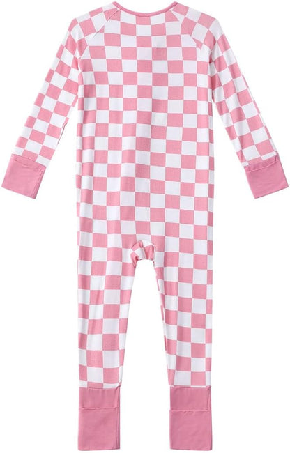 Baby Viscose from Bamboo Pajamas - Infant Boys Girls Footless Zippy Pjs Sleep 'N Play Clothes - One