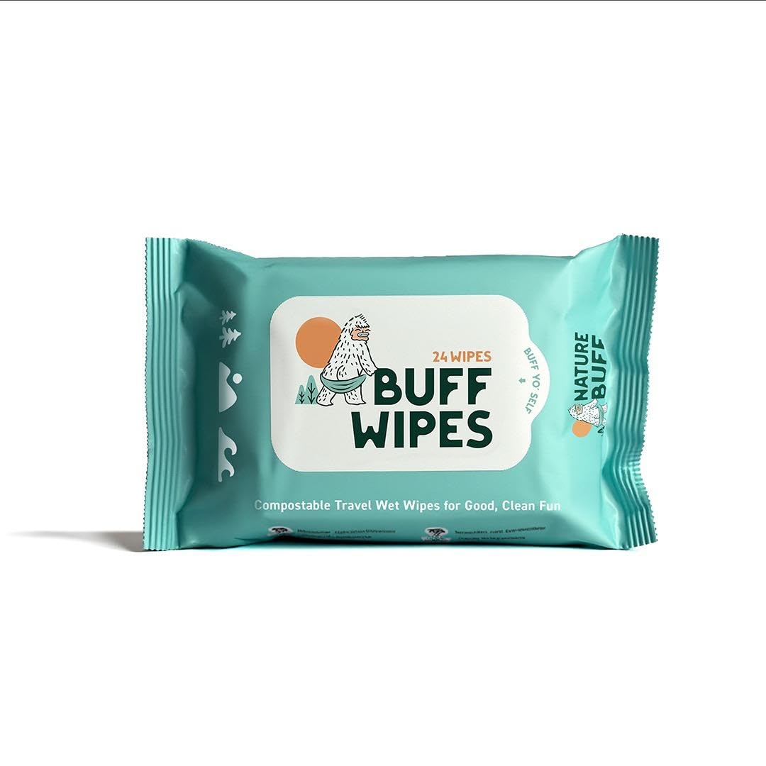 Multi-Use Wet Wipes for Babies & Adults - 99.7% Pure, Plastic-free, Biodegradable & Unscented Body