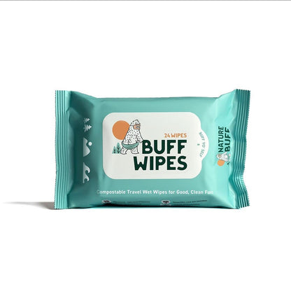 Multi-Use Wet Wipes for Babies & Adults - 99.7% Pure, Plastic-free, Biodegradable & Unscented Body