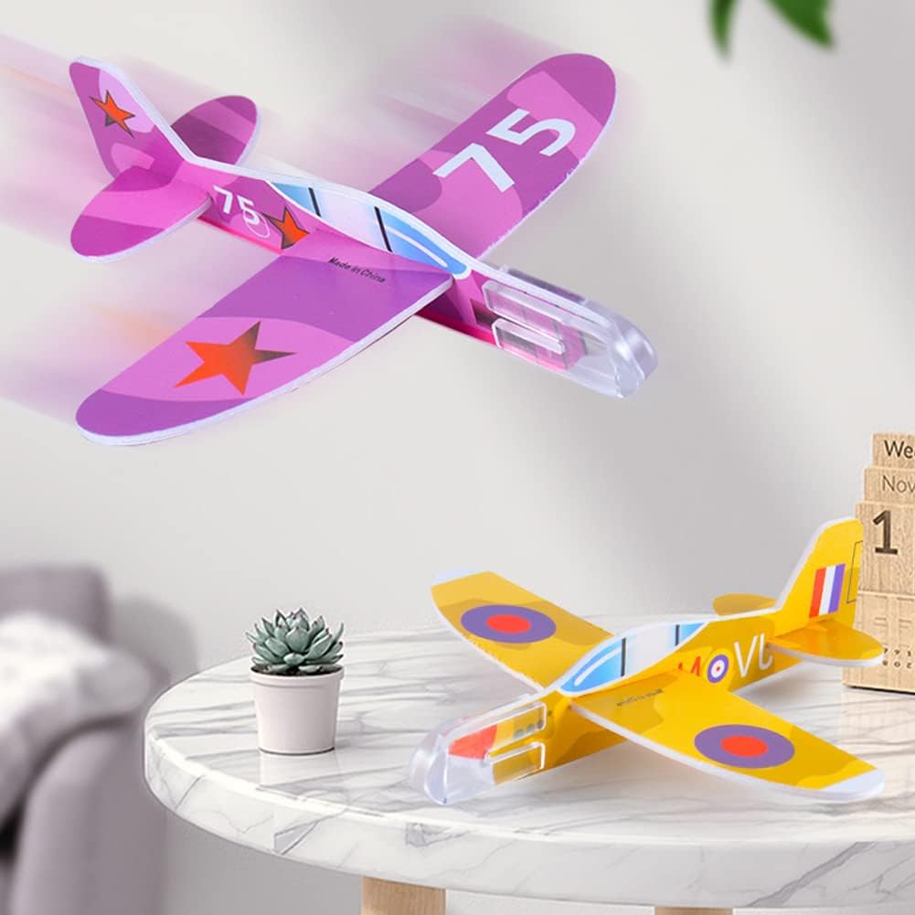 50 Pcs Foam Gliders Planes Toys for Kids, Paper Airplane, Party Favors Goodie Bag Stuffers, Outdoor