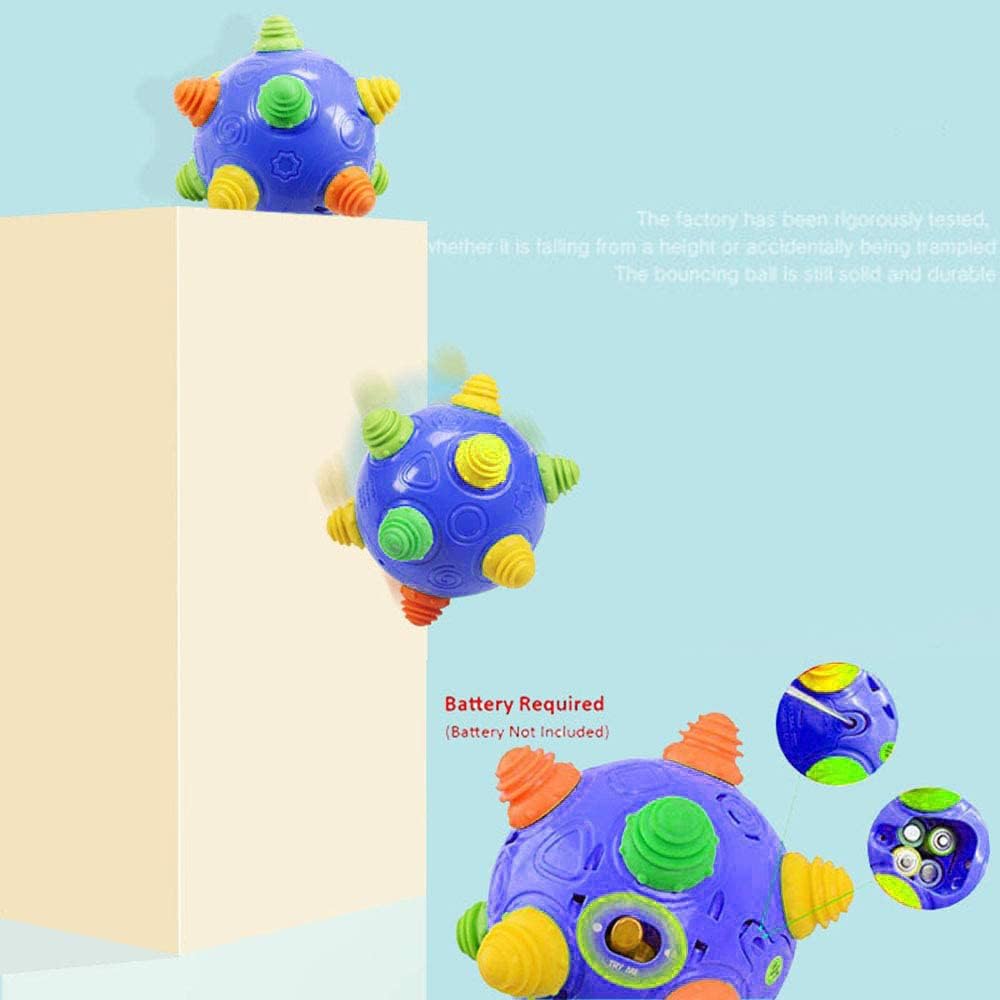 Toddler's Music Dancing Shake Ball - Move, Crawl, Bounce, Sensory Learning for Kids and Babies, Fun