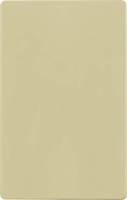ENERLITES Screwless Blank Wall Plate, Child Safe Blank Device Outlet Cover, Standard Size, 1-Gang