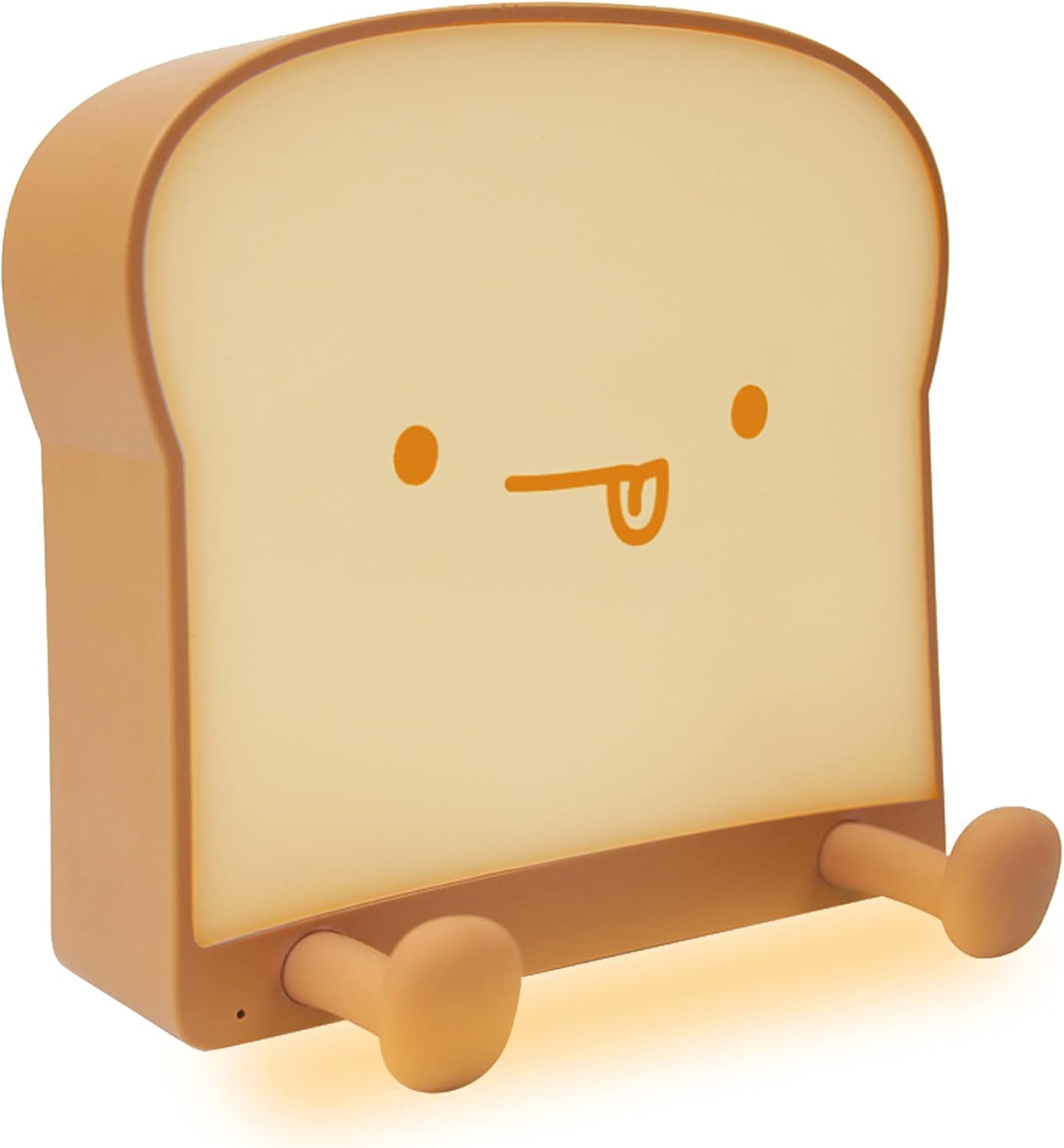 QANYI Cute Night Light Toast Bread LED Night lamp with Rechargeable, Portable Bedroom Bedside Bed