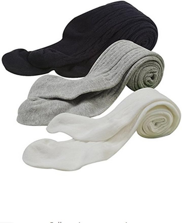 HLJgift 3 Pairs Baby Girls Boys Cotton Pants Tights Panties Stockings Leggings (4T/6T