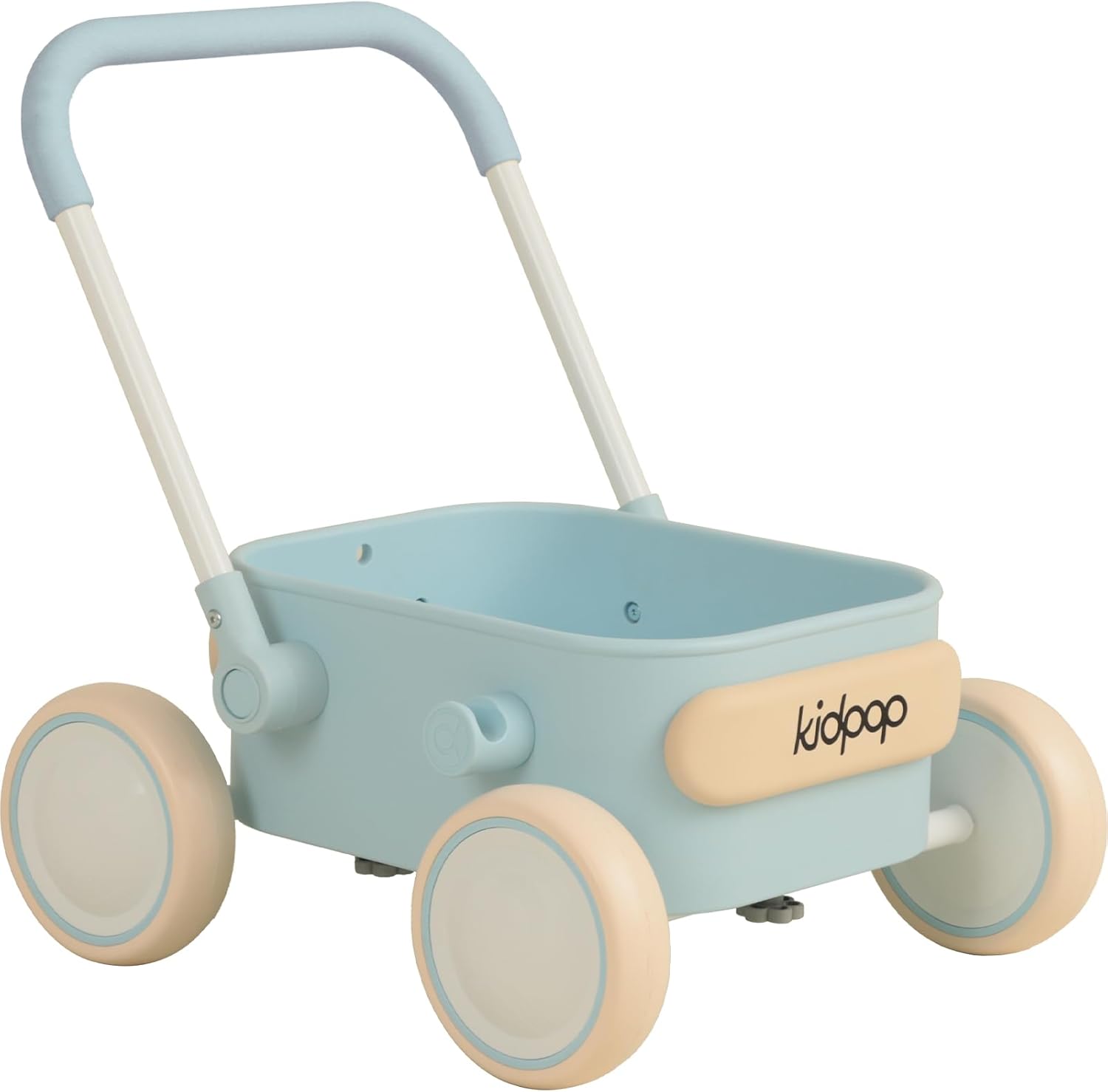 Kidpop PULA 2-in-1 Push and Pull-Along Wagon, Baby Push Walker for First Learner from 7 Month to 4