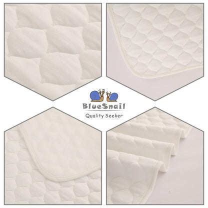 BlueSnail Washable Underpads,Super Absorbent and Waterproof Bed Pds, Portable and Reusable