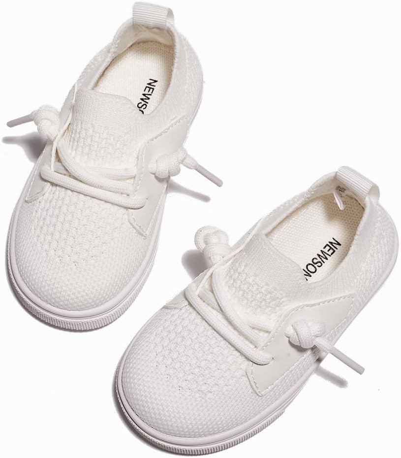 Newsonet Baby Shoes Boys Girls First Walking Breathable Non Slip Walker Sneakers Soft Sole 6 9 12