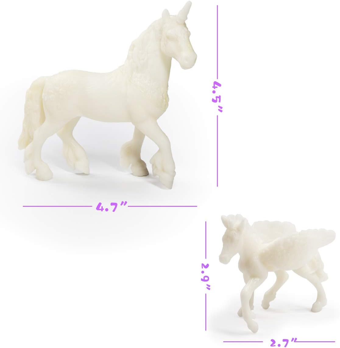 DIY Painting Unicorn Kit Arts and Crafts Set for Kids or Girls Decorate and Drawing 3D Toys for