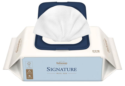 BEBESUP- Korea’s #1 Signature Eco Baby Wipes- 100% Plant-Based 99% Drinkable Water-Based Unscented