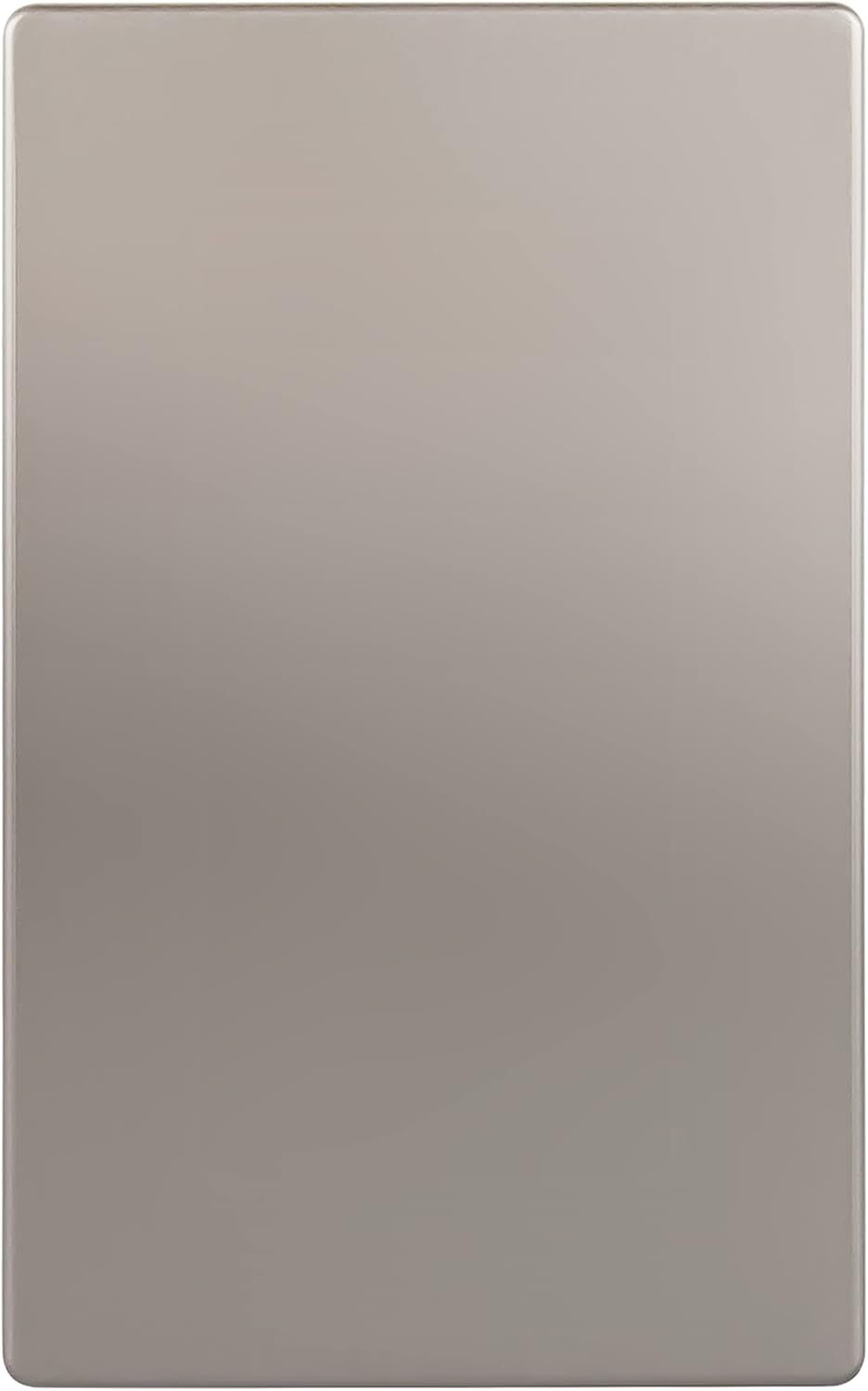 ENERLITES Screwless Blank Wall Plate, Child Safe Blank Device Outlet Cover, Standard Size, 1-Gang