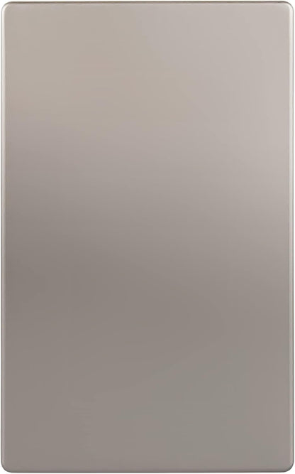 ENERLITES Screwless Blank Wall Plate, Child Safe Blank Device Outlet Cover, Standard Size, 1-Gang