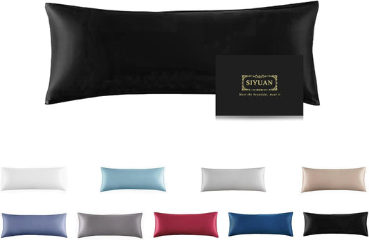 Mulberry Silk Pillowcase for Hair and Skin,Cooling Silk Pillow Case with Hidden Zipper,Allergen