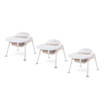 Foundations Secure Sitter Feeding Chairs Multipack, No-Tip Feet, 3-Point Adjustable Harness