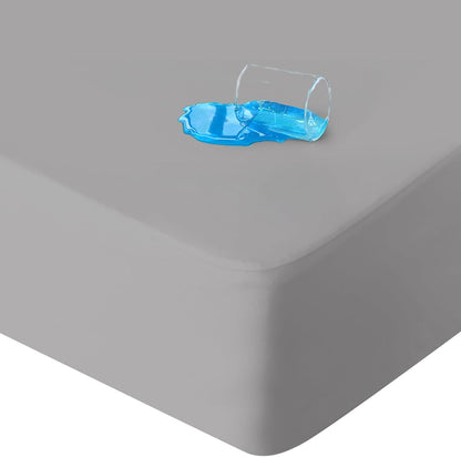 Queen Mattress Protector Waterproof, Noiseless & Soft Coverage Queen Size Mattress Cover Fitted