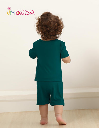 Jimonda Baby Boys Girls Pajama Sets Toddler Sleepwear Cool Jammies 2pcs Viscose from Bamboo PJs