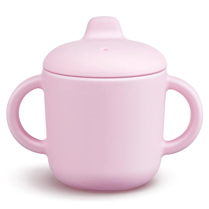 6 Months+ Sippy Cups with Handles,Small Silicone Sippy Cups Leak Proof 5oz,No Spill Sippy cups for