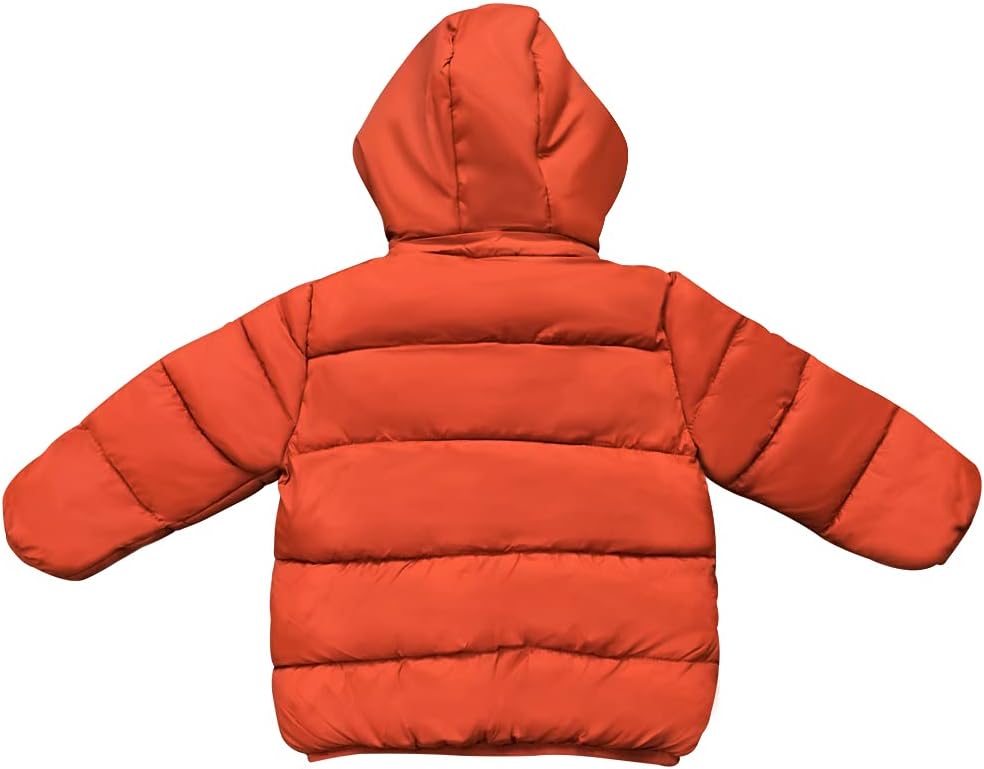 Baby Girls Boys' Winter Fleece Jackets With Hooded Toddler Cotton Dress Warm Lined Coat Outer