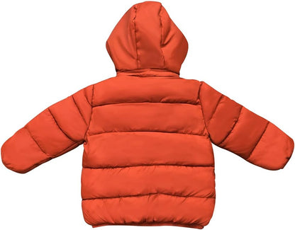 Baby Girls Boys' Winter Fleece Jackets With Hooded Toddler Cotton Dress Warm Lined Coat Outer