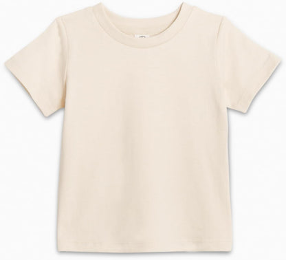 Colored Organics - Organic Cotton Toddler Short Sleeve Shirts - Baby Toddler and Kids Tops - Girls