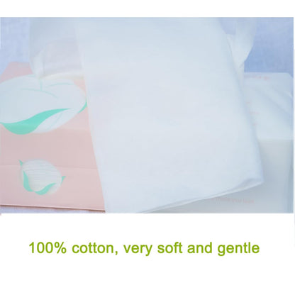 Ultra Soft Dry Baby Wipes Unscented Multi-Purpose Pure Cotton Tissue For Sensitive Skin (2 PACK-200